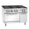 Bartscher 6-pits gasfornuis - elektrische oven, 2952481