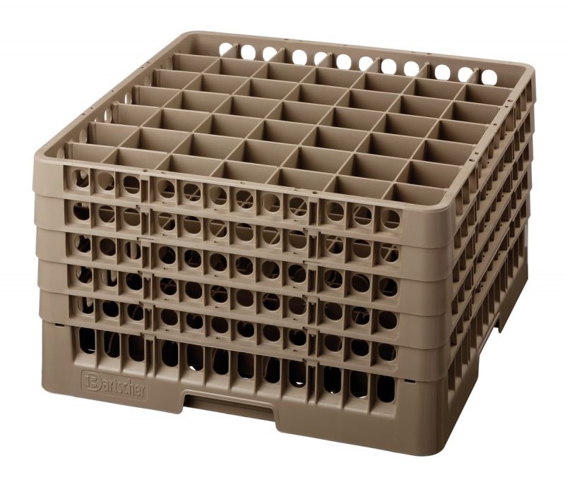 Cesto de vidro Bartscher STL, 49 compartimentos