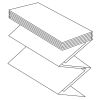 Dispensador de toalhas de papel Bartscher para montagem na parede