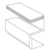 Dispensador de toalhas de papel Bartscher para montagem na parede