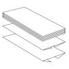 Dispensador de toalhas de papel Bartscher para montagem na parede