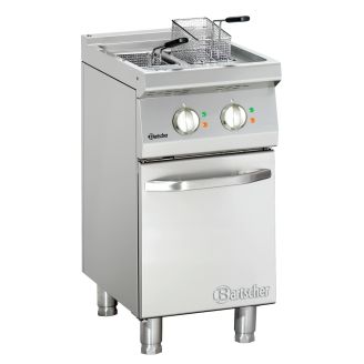 Bartscher elektrische friteuse, 2 binnenpannen, 286925
