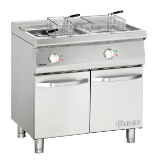 Bartscher elektrische friteuse, 2 binnenpannen, 286922