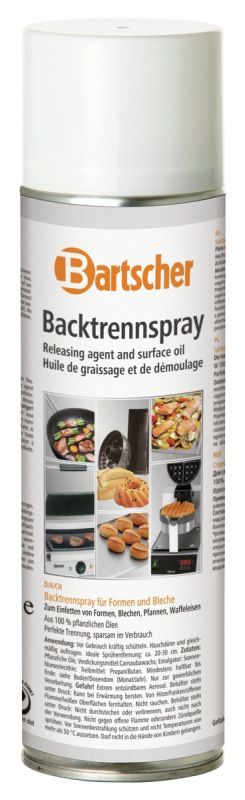 Spray antiadherente Bartscher para moldes y bandejas para hornear - 173060