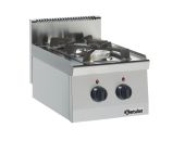Bartscher estufa de gas de 2 quemadores - modelo de mesa 1317433