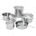 Batteria di pentole Bartscher da 9 pezzi - A130442