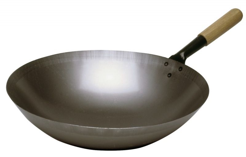 Bartscher wokpande i st&aring;l - A105960