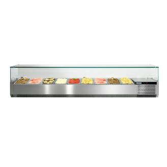 Afinox ingrediensk&oslash;ling - VRS 2005/S GN 1/1 - med glaskonstruktion