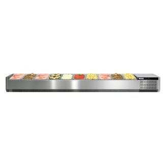 Afinox ingrediensk&oslash;ling - VRS 2560/S GN 1/1 - uden glaskonstruktion