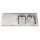 Franke buffet tray SUN-LINE, sunbeam design, container on the right, SU-SB120-2