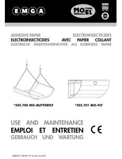 User manual