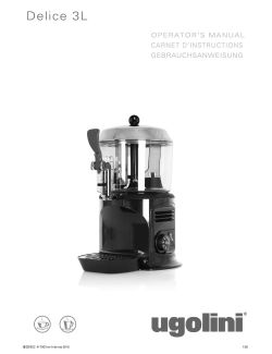 User manual