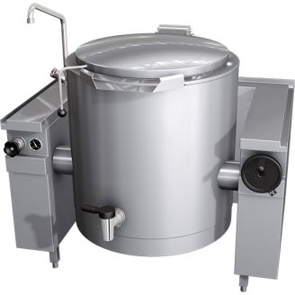 Czajnik elektryczny MKN 200 L (odchylany ręcznie), bateria mieszająca