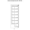 Cong&eacute;lateur NordCap - acier inoxydable - 600 litres, RNX 600 INOX
