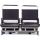 Silex duo contactgrill, geribbeld/vlak, T-20.30 AT