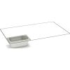 Rieber RVS gesloten gastronorm bak - zonder grepen - 1/9 GN - 65 mm. - 19065