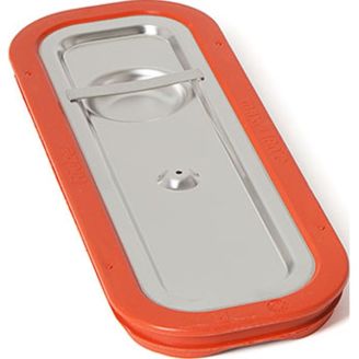 Rieber RVS steekdeksel - waterdicht - 2/8 GN - 285