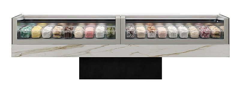 Ice-cream display case One Show base regular