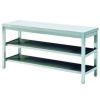 Roeder arbejdsbord i rustfrit st&aring;l 1500x700 mm