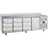 Etabli de refroidissement Roeder - PLUX4T9A - 1 porte, 9 tiroirs - avec profil&eacute; bloc