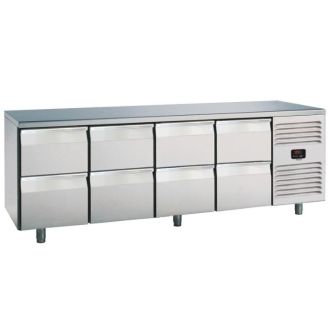 Balc&atilde;o refrigerado Roeder, 8 gavetas, PLUX4C8