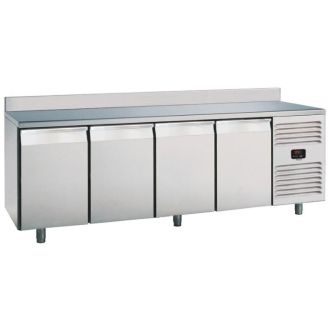 Balc&atilde;o frigor&iacute;fico Roeder, 4 portas, perfil bloco, PLUX4A