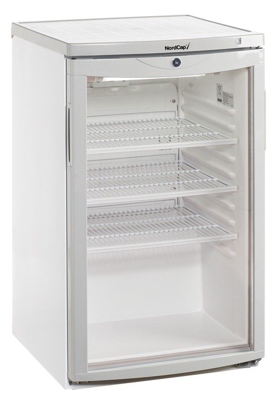 Kühlschrank mit Glastür - 92 Liter