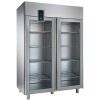 R&eacute;frig&eacute;rateur &agrave; double porte en verre Alpeninox - 1037 litres