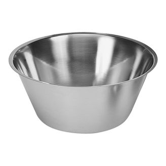 Stainless steel conical bowl 11.0 liters
