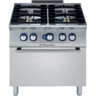 Po&ecirc;le &agrave; gaz Electrolux - four &eacute;lectrique - 4 br&ucirc;leurs