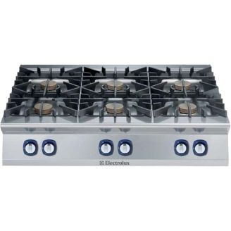 Cuisini&egrave;re &agrave; gaz Electrolux - 6 br&ucirc;leurs - unit&eacute; sup&eacute;rieure