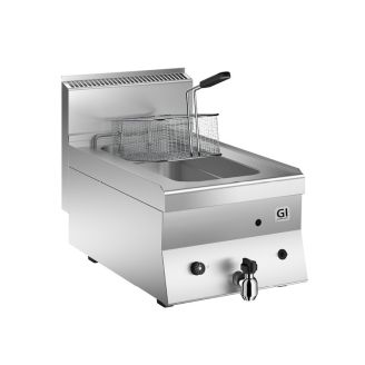 Gastro-Inox 650 PS Gasfritteuse 8 Liter, 40 cm