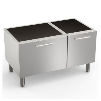 Gastro-Inox 650 HP base cabinet 100cm