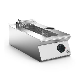 Friteuse &eacute;lectrique Gastro-Inox 700 HP 10 litres, &eacute;l&eacute;ment pliable, 40cm