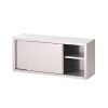 Gastro-Inox RVS wandkast met schuifdeuren 1400(l)x400(d)x600(h)mm