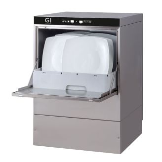 Gastro-Inox 电子洗碗机，带排水泵和皂液器，50x50，400V