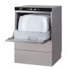 Gastro-Inox vaatwasmachine elektronisch met afvoerpomp en zeepdispenser, 50x50, 400V