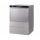 Gastro-Inox vaatwasmachine elektronisch met afvoerpomp en zeepdispenser, 50x50, 230V