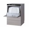 Gastro-Inox vaatwasmachine elektronisch met afvoerpomp en zeepdispenser, 50x50, 230V