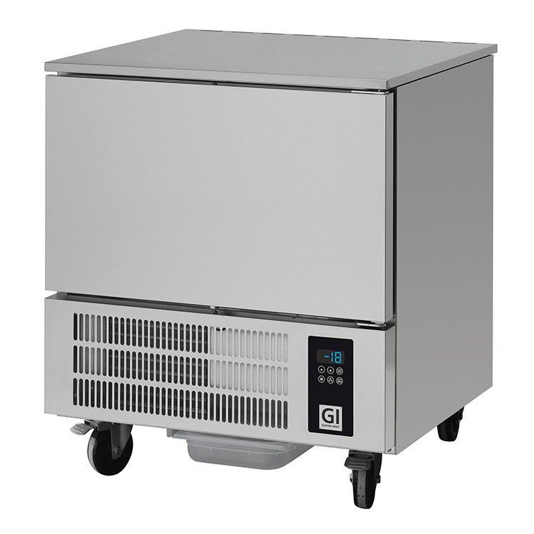 Gastro-Inox snelvriezer 5x GN1/1 of 5x 600x400mm