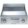 Plaque de cuisson &eacute;lectrique Electrolux, 2/3 lisse 1/3 chrome nervur&eacute;