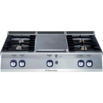 Table de cuisson &agrave; gaz Electrolux 4 br&ucirc;leurs - mod&egrave;le de table E7STGH5000