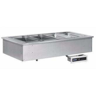 Bain-marie Afinox Soul Red SL-RED 4/1 GN, encastrable